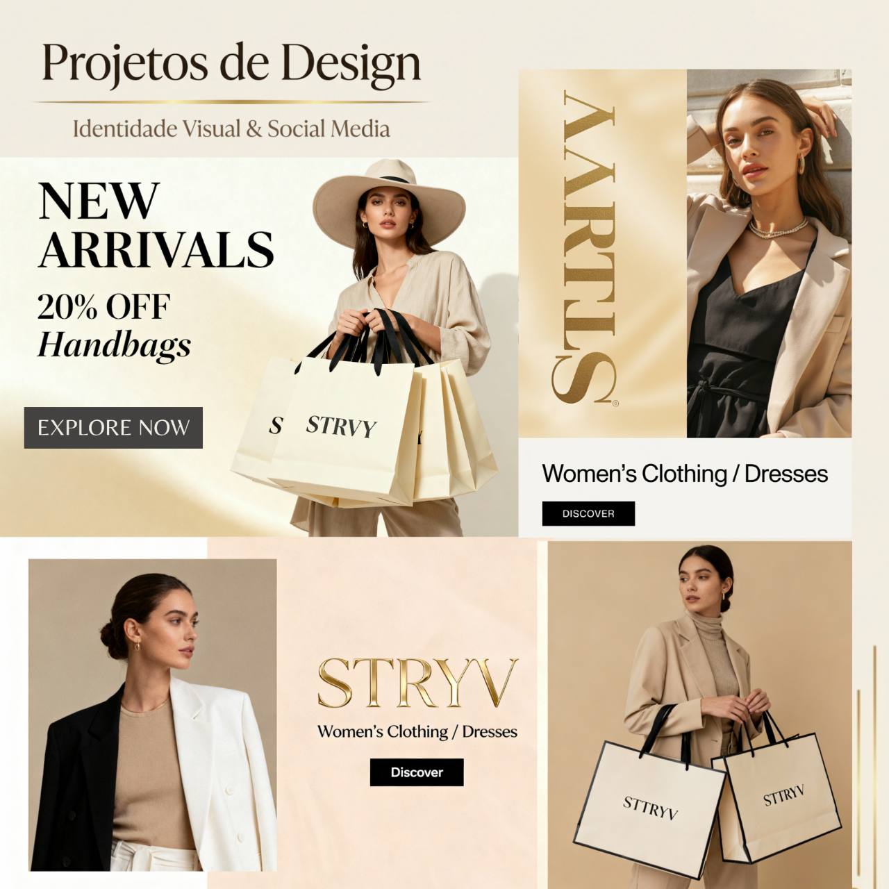Identidade Visual & Branding — projeto de Branding realizado por Luan Felipe Pro