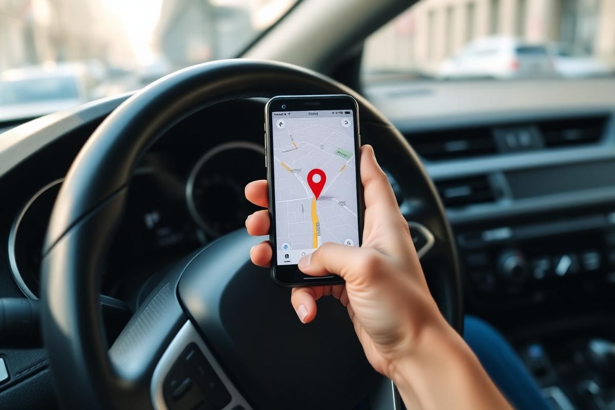 Cliente usando o Google Maps no celular para encontrar uma empresa — Luan Felipe Pro